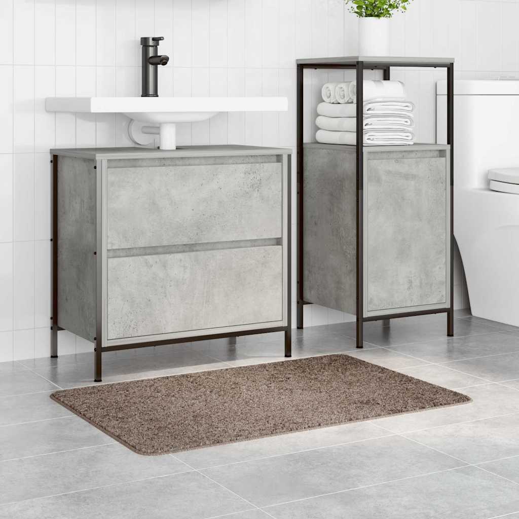 Badematte Braun 60 x 90 cm Polypropylen