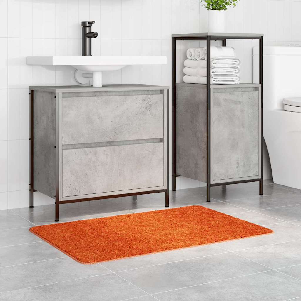 Badematte Orange 60 x 90 cm Polypropylen