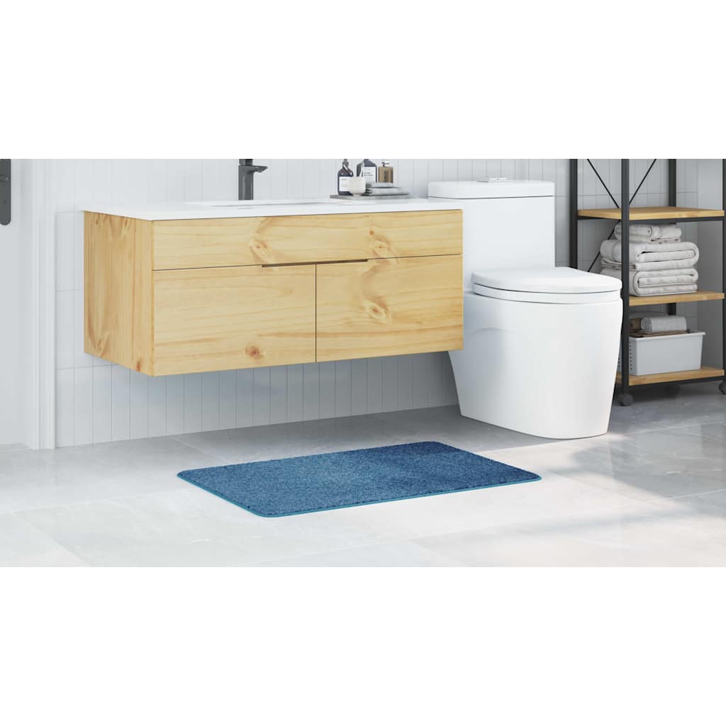 Badematte Blau 60 x 90 cm Polypropylen