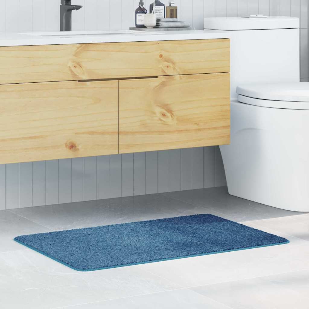 Badematte Blau 60 x 90 cm Polypropylen