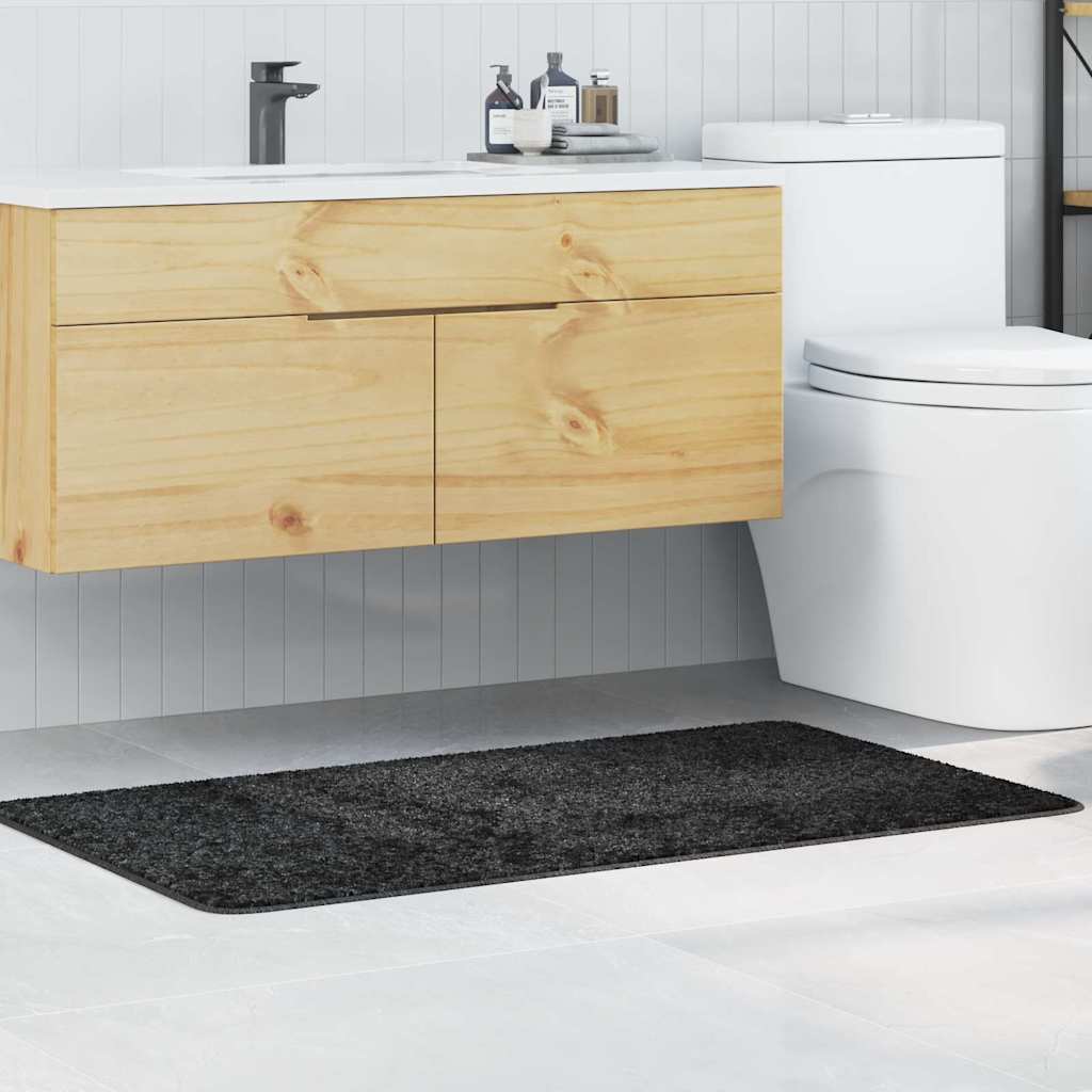 Badematte Dunkelgrau 70 x 120 cm Polypropylen