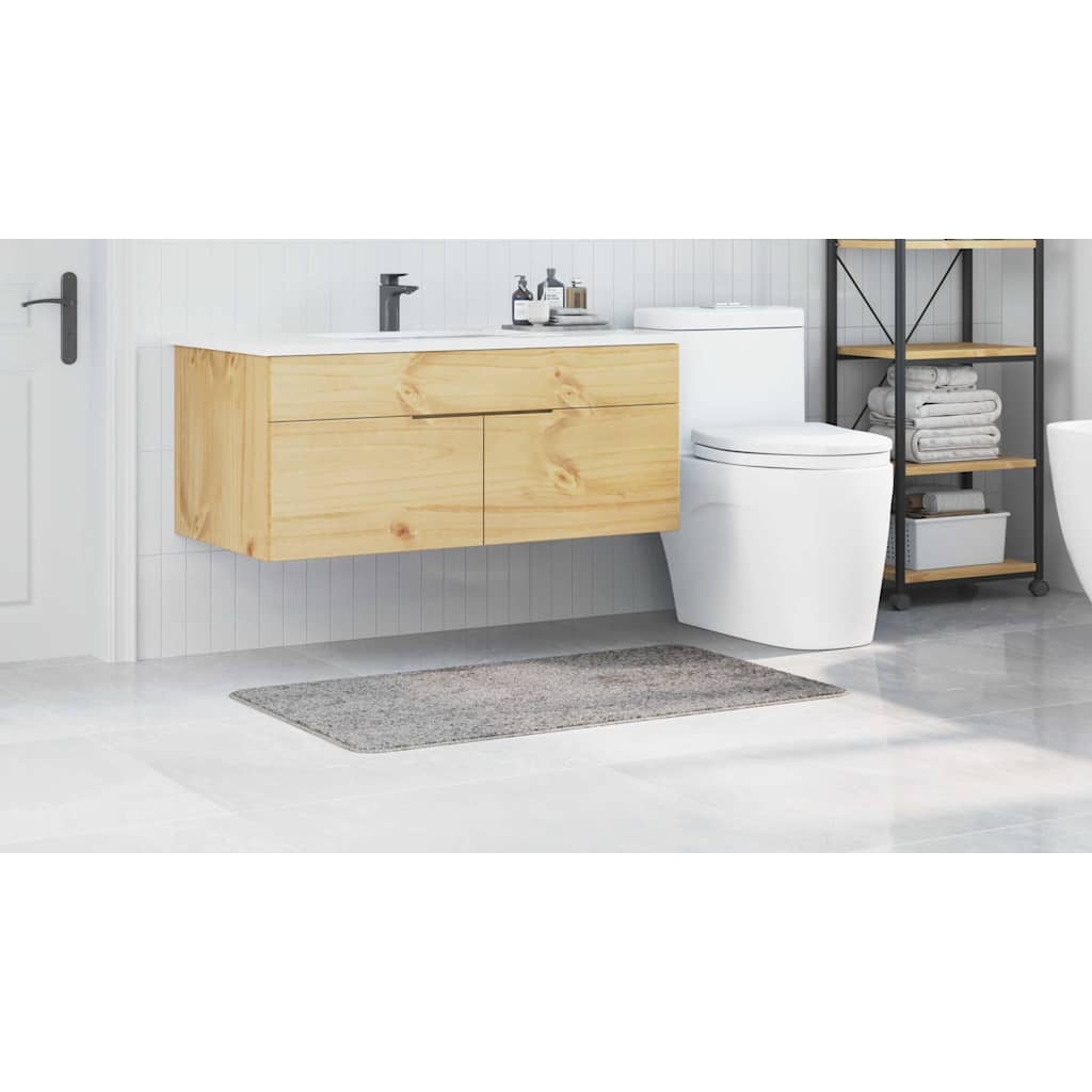 Badematte Grau 70 x 120 cm Polypropylen