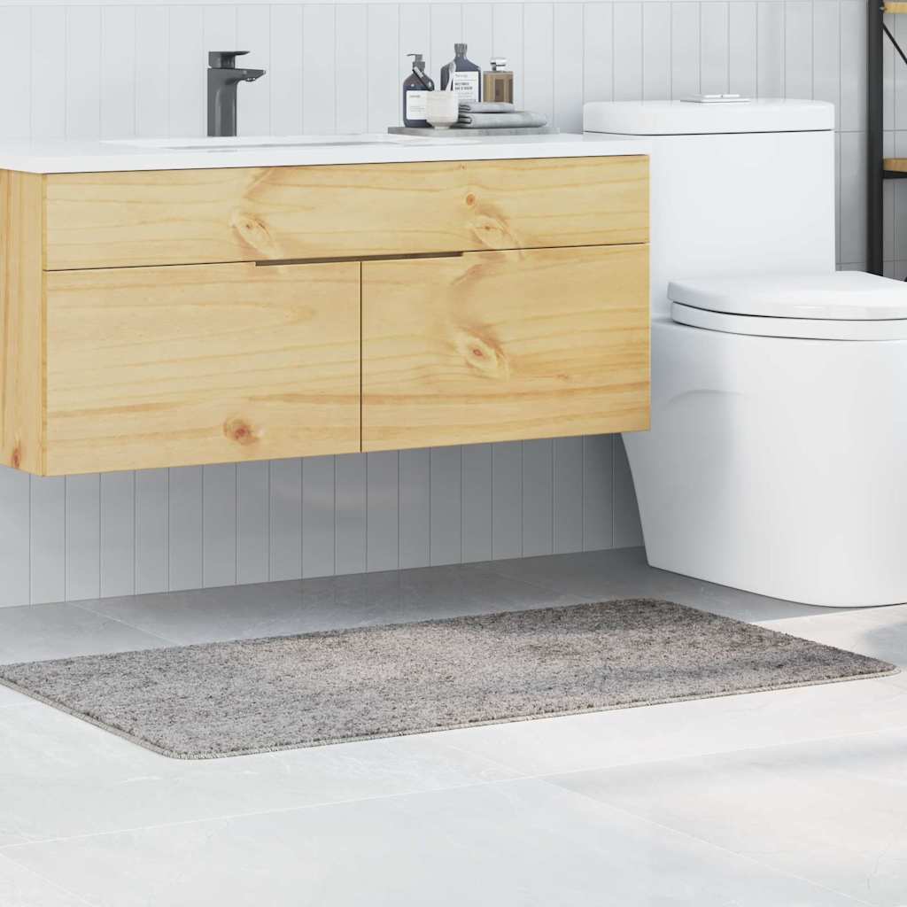 Badematte Grau 70 x 120 cm Polypropylen