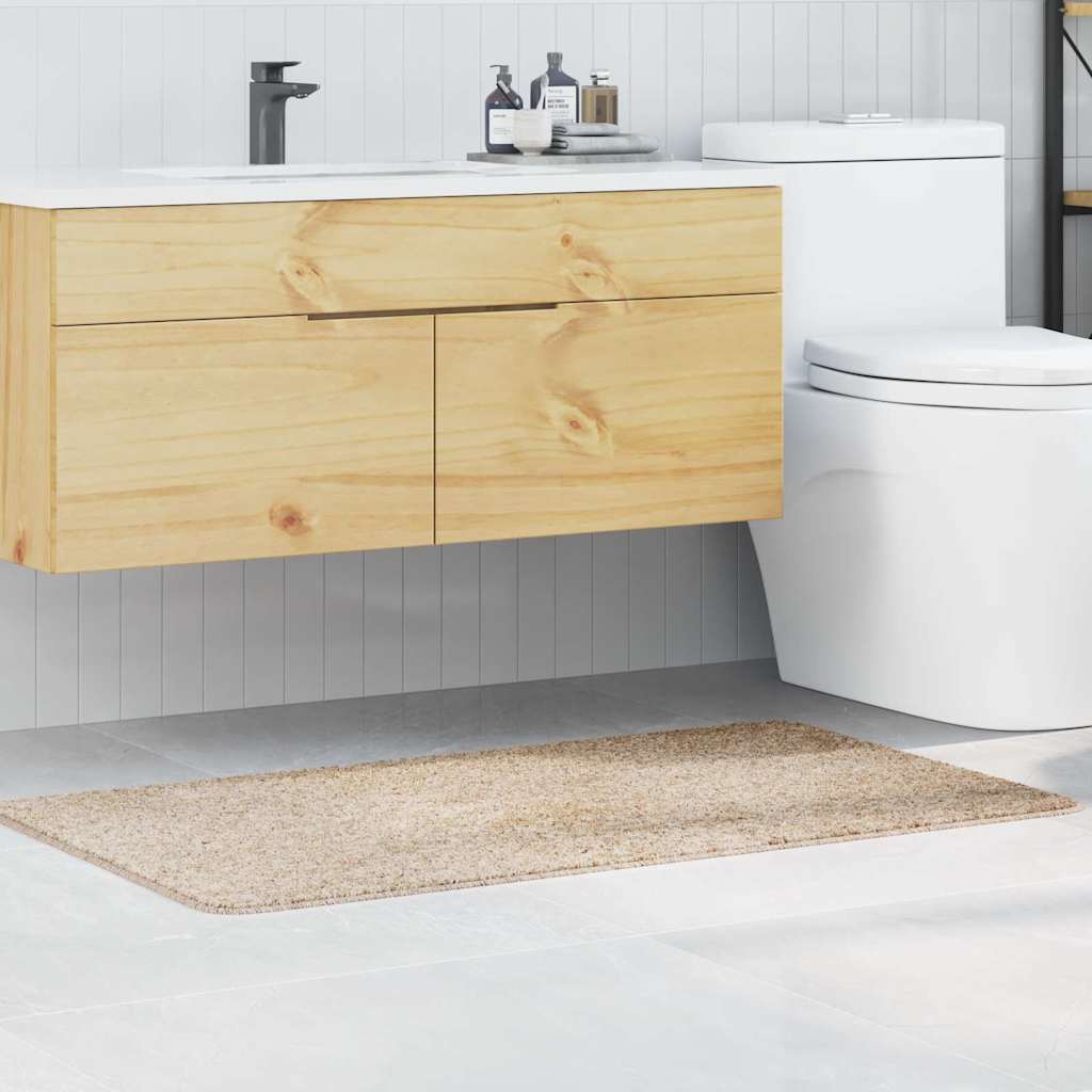 Badematte Creme 70 x 120 cm Polypropylen