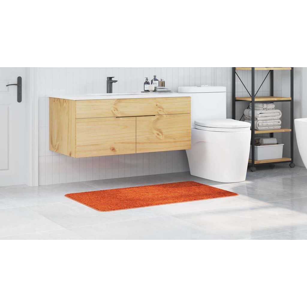 Badematte Orange 70 x 120 cm Polypropylen