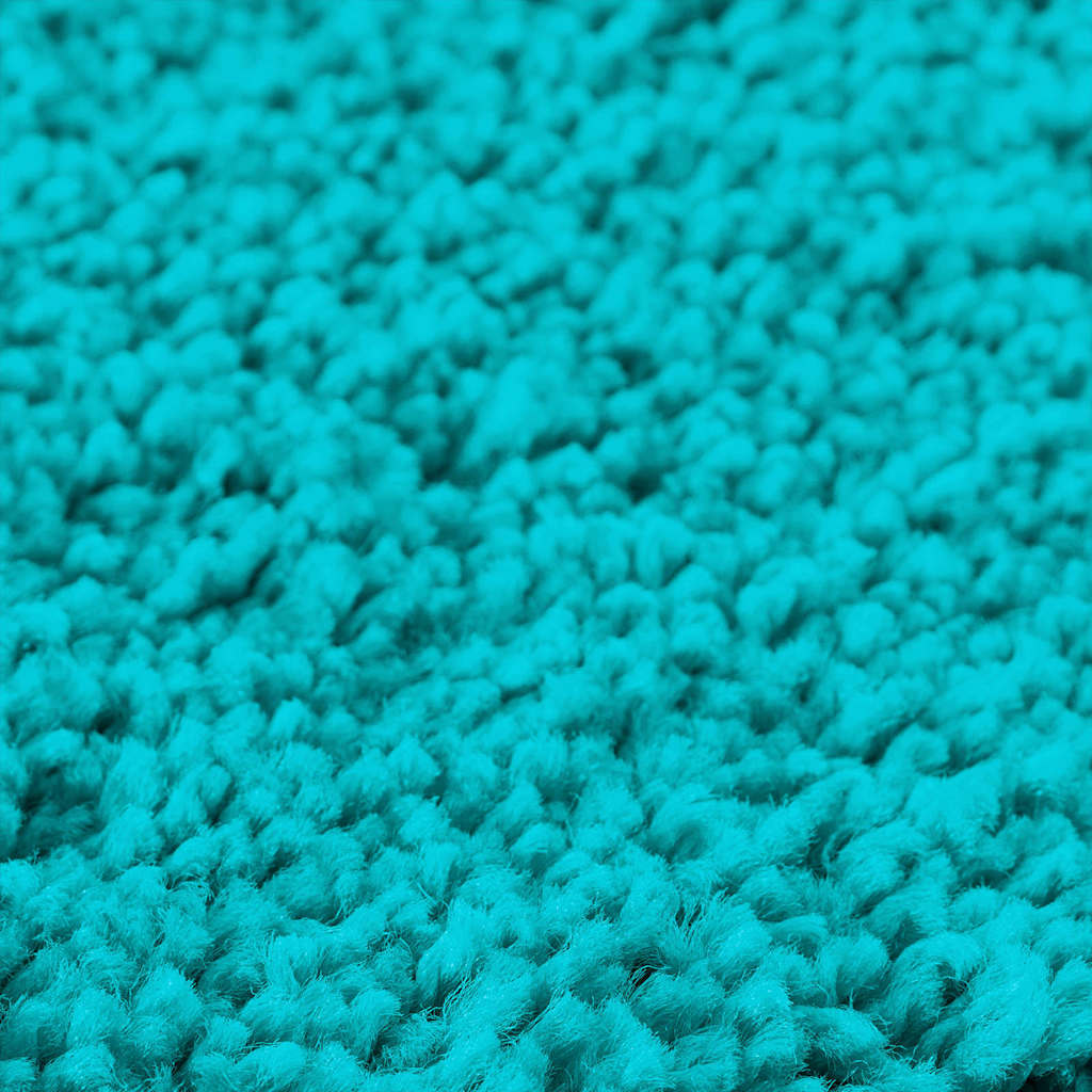 Badematte 2 pcs Türkis 50 x 50 cm Polypropylen