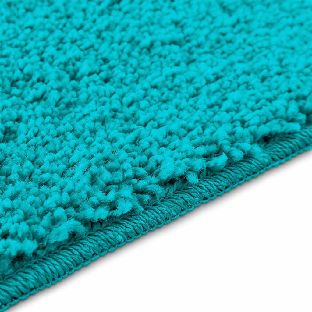 Badematte 2 pcs Türkis 50 x 50 cm Polypropylen