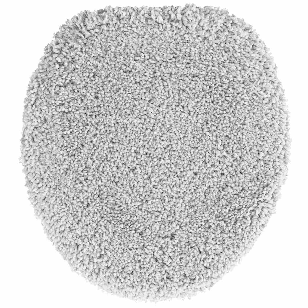 Badematte 3 pcs Grau 50 x 50 cm Polypropylen
