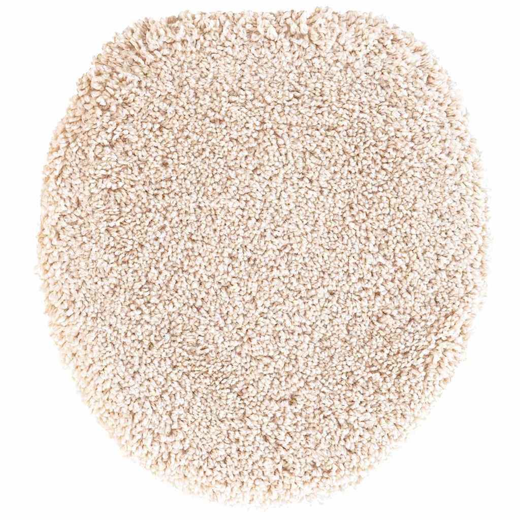 Badematte 3 pcs Creme 50 x 50 cm Polypropylen