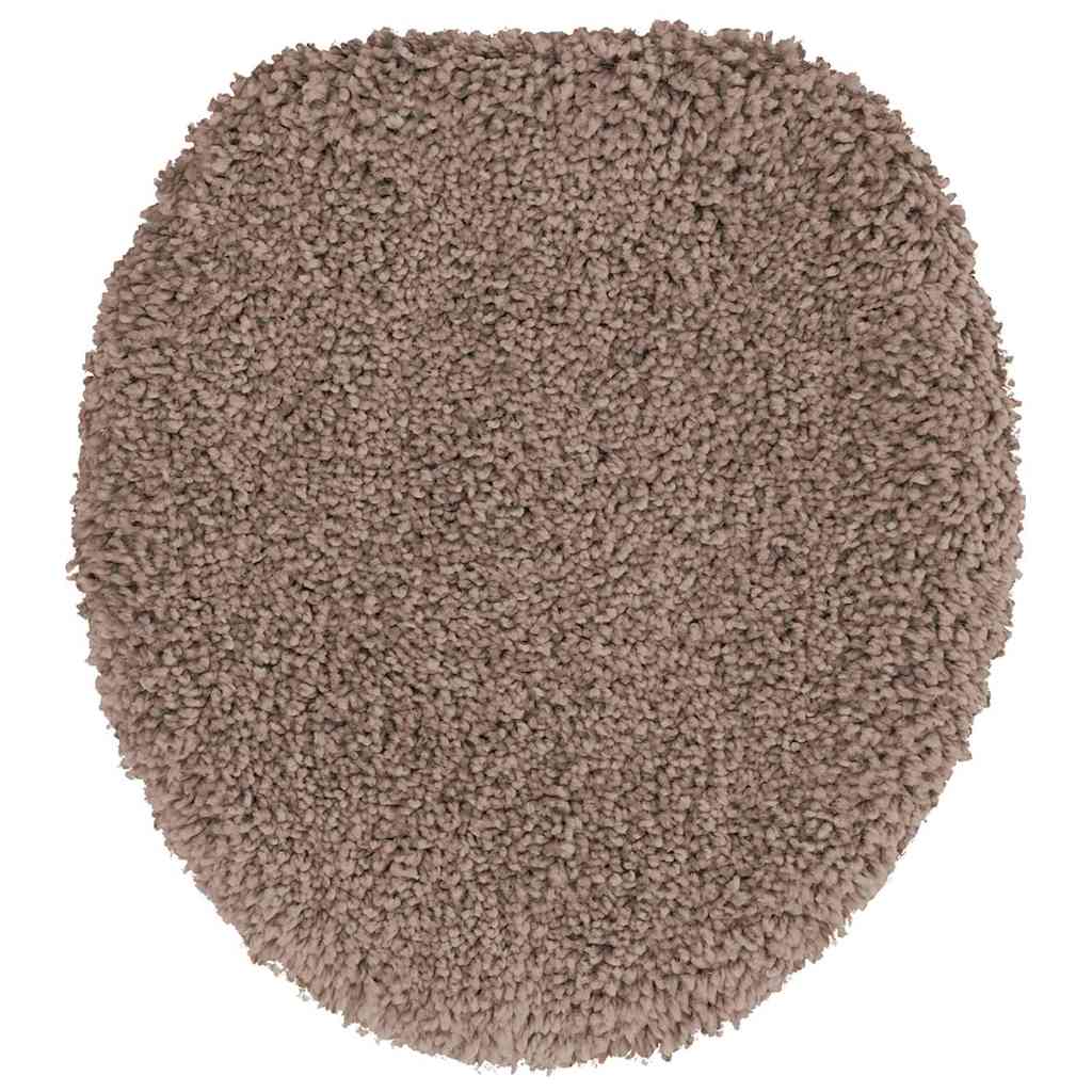 Badematte 3 pcs Braun 50 x 50 cm Polypropylen