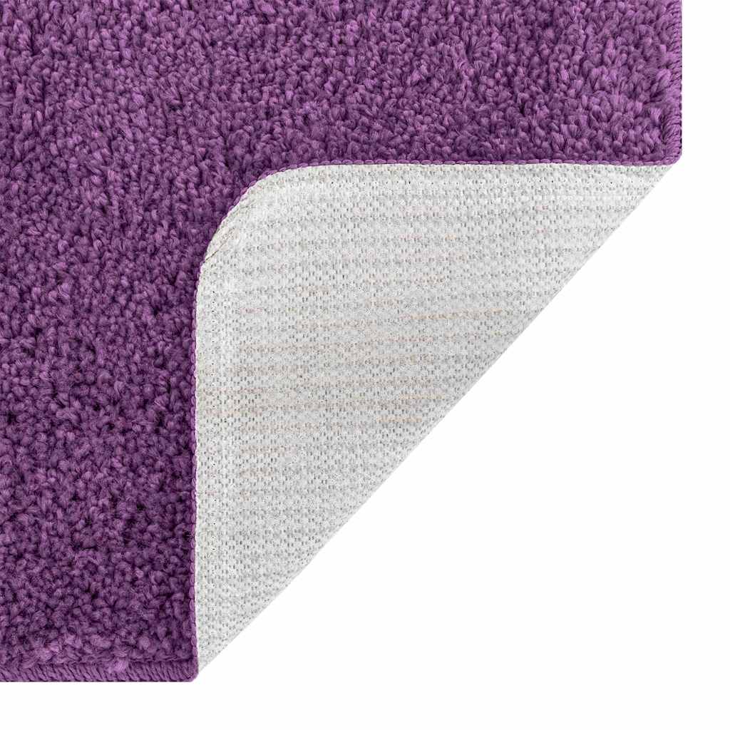 Badematte 3 pcs Lila 50 x 50 cm Polypropylen