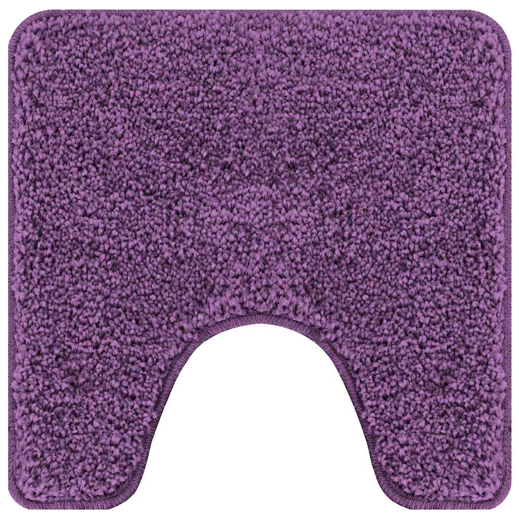 Badematte 3 pcs Lila 50 x 50 cm Polypropylen
