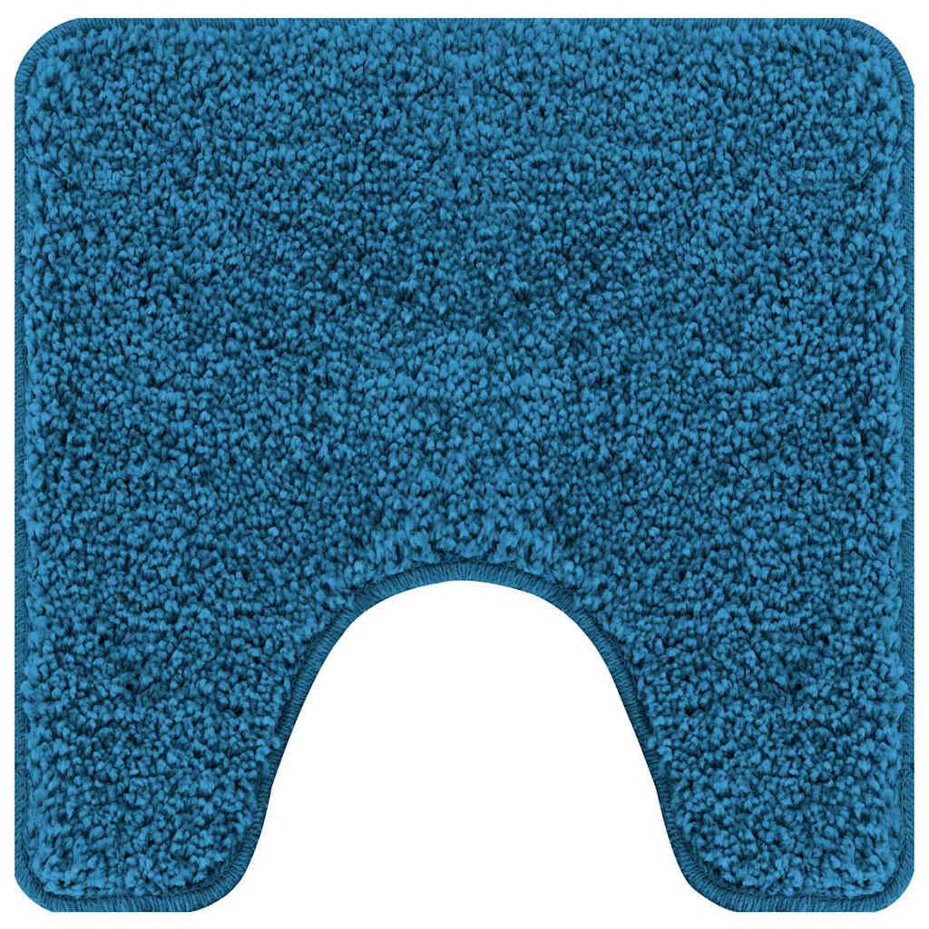 Badematte 3 pcs Blau 50 x 50 cm Polypropylen