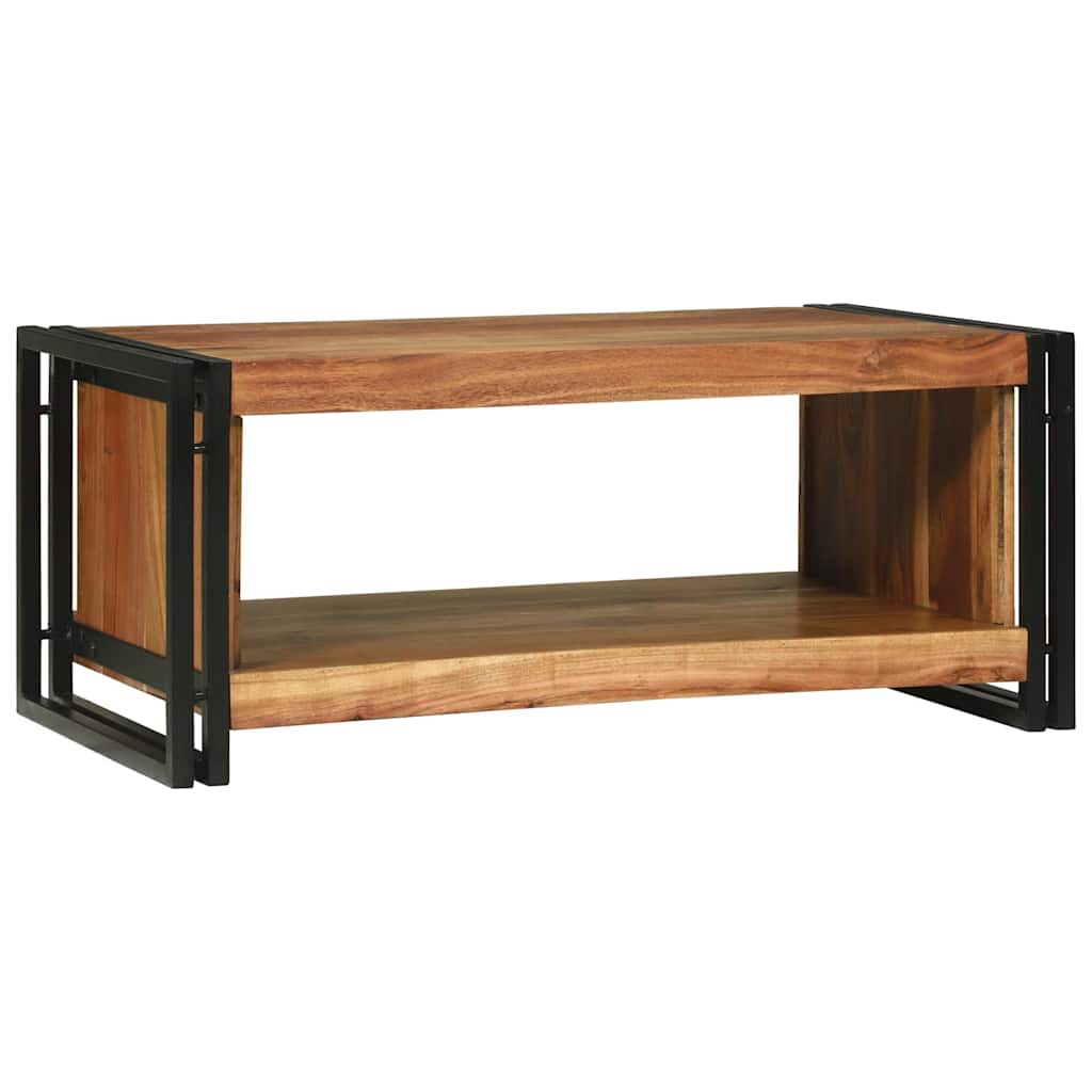 Couchtisch Braun 90 x 50 x 38 cm Akazie Massivholz