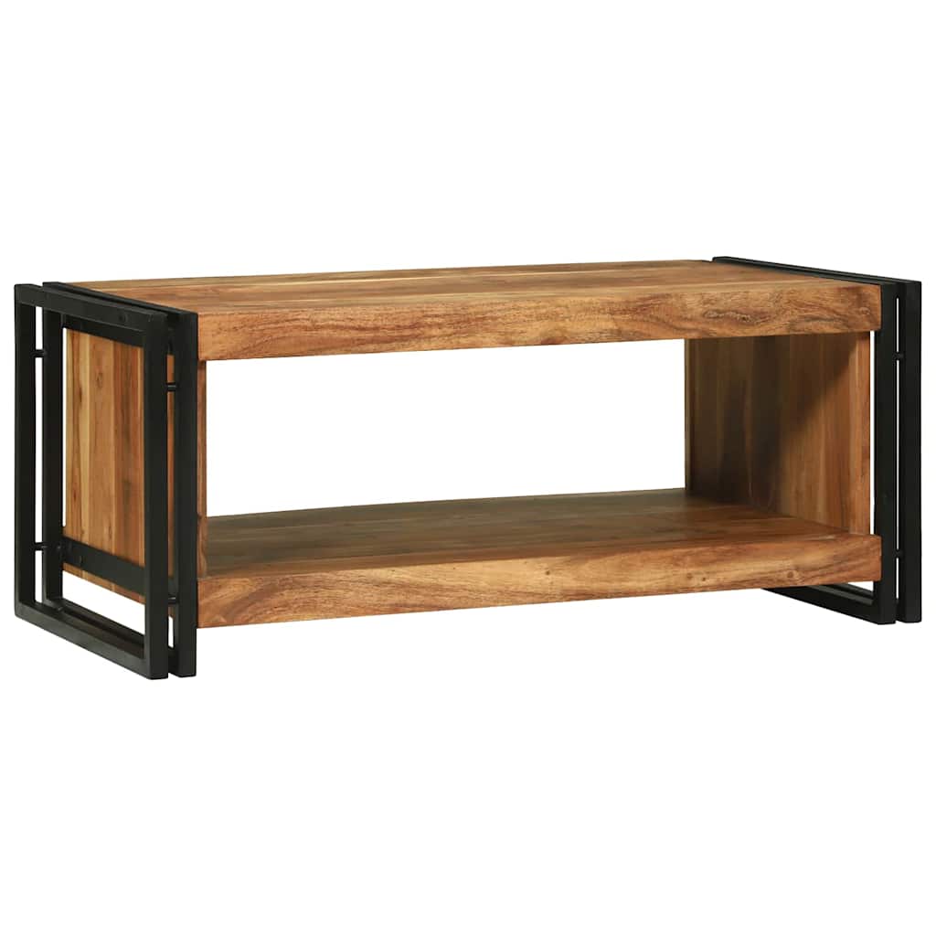 Couchtisch Braun 90 x 50 x 38 cm Akazie Massivholz