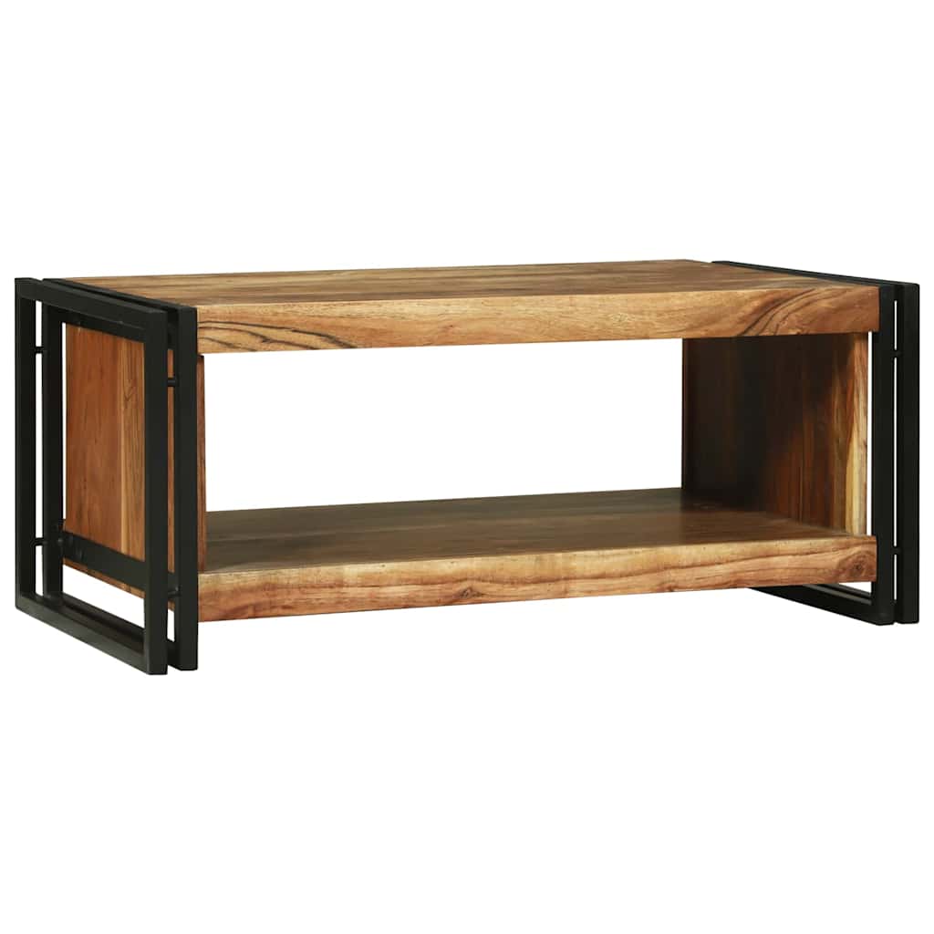 Couchtisch Braun 90 x 50 x 38 cm Akazie Massivholz