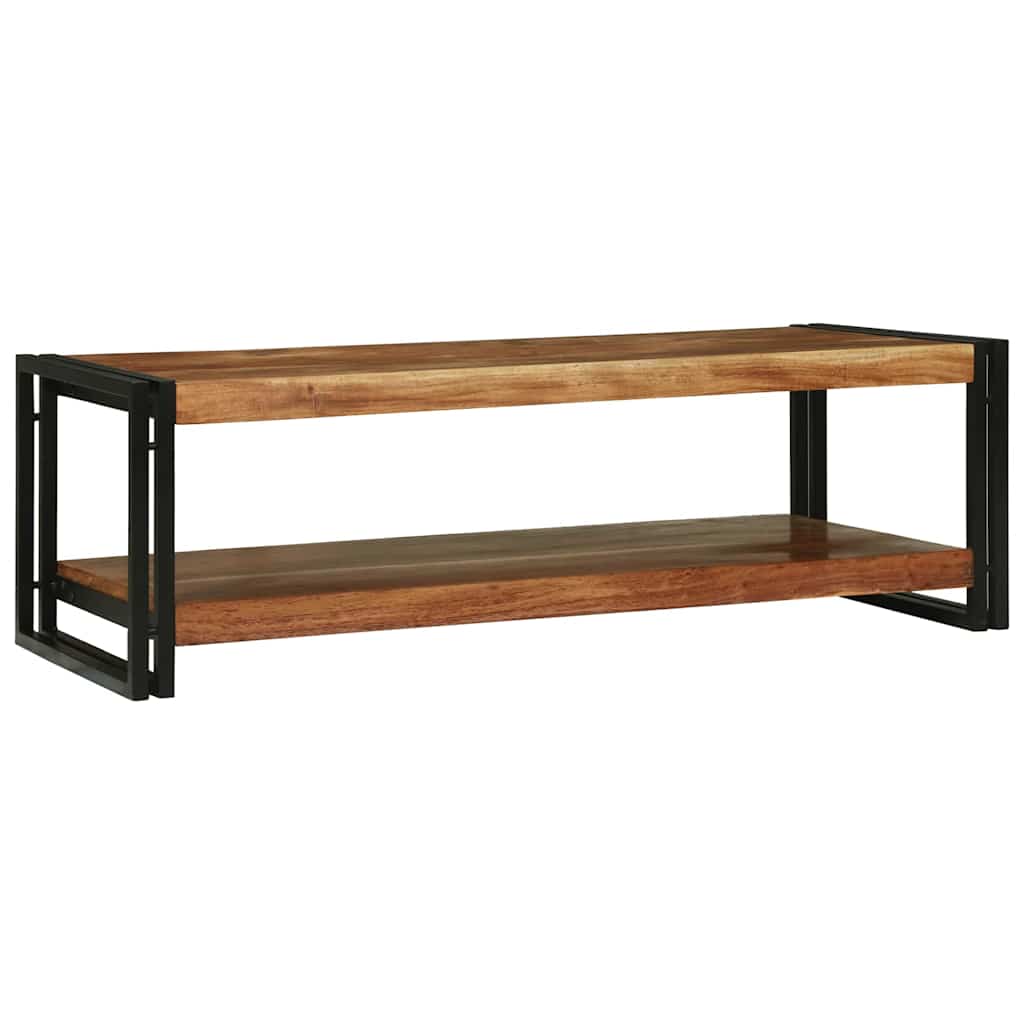 Couchtisch Braun 120 x 50 x 38 cm Akazie Massivholz