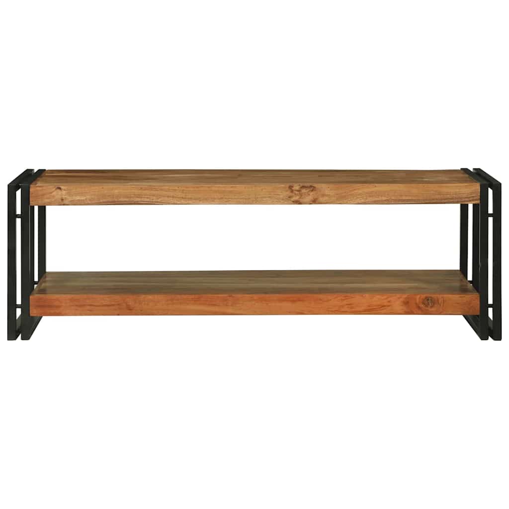 Couchtisch Braun 120 x 50 x 38 cm Akazie Massivholz