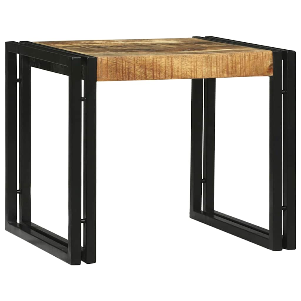 Couchtisch 2 pcs Braun 48 x 40 x 40 cm massives Mangoholz
