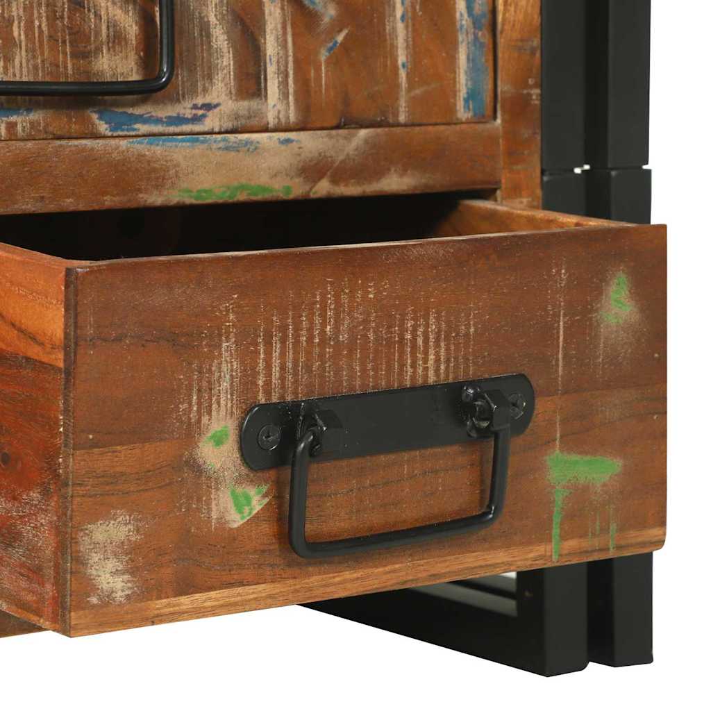 Couchtisch Braun 90 x 50 x 38 cm recyceltes Massivholz