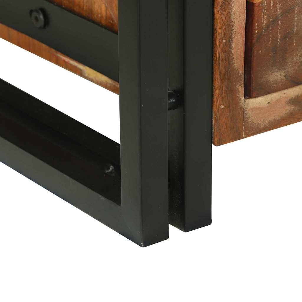Couchtisch Braun 90 x 50 x 38 cm recyceltes Massivholz