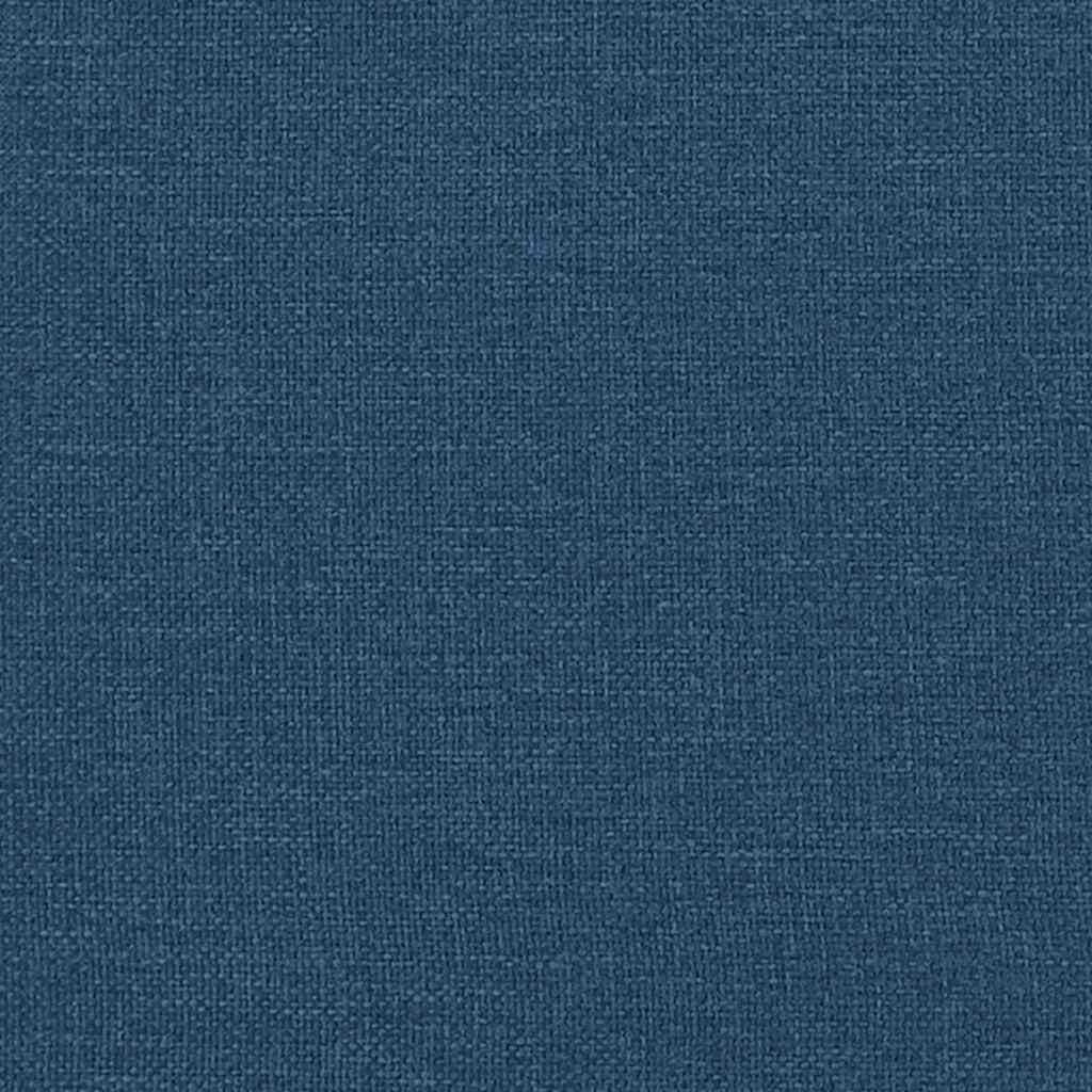 Modulares Sofa mit Kissen Blau