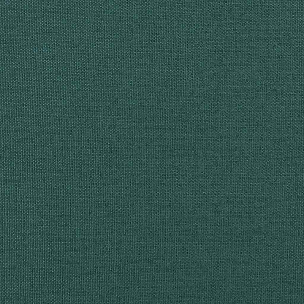 Modulares Sofa mit Kissen Stoff Dunkelgrün