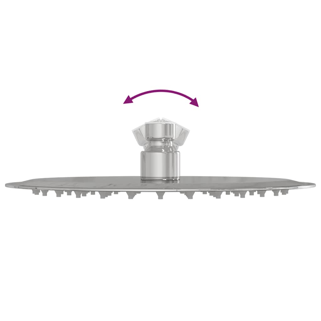 Regenbrause Edelstahl 304 20 cm Rund