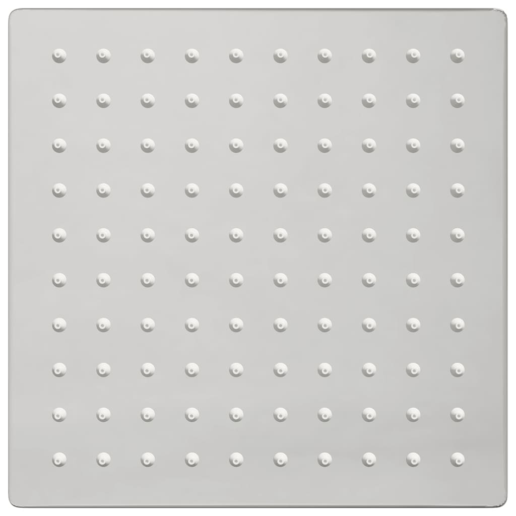 Regenbrause Edelstahl 304 20x20 cm Quadrat