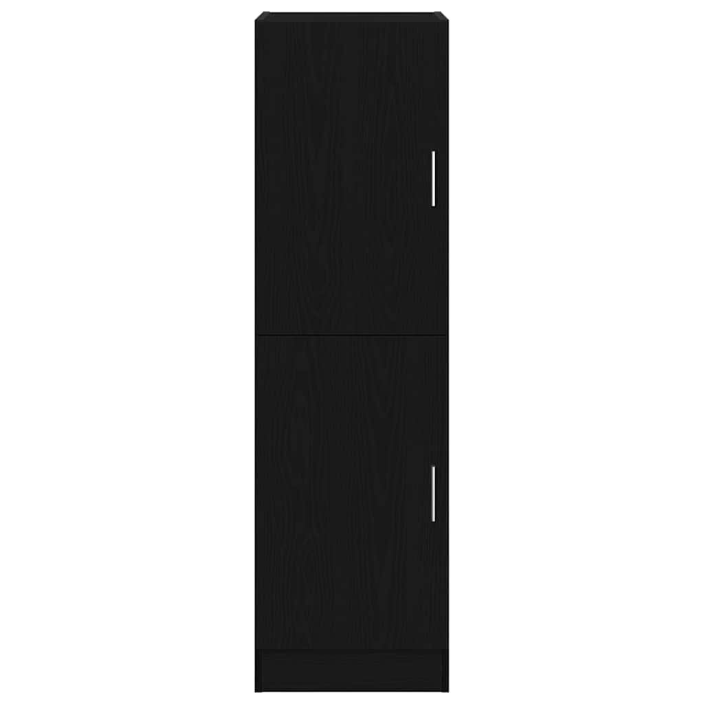 Küchenschrank Schwarz 38x41,5x131,5 cm Holzwerkstoff