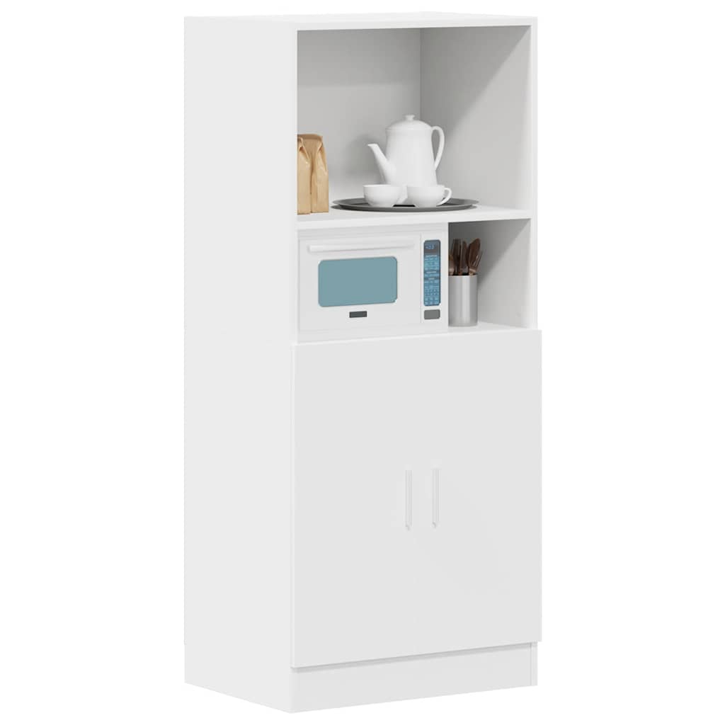 Küchenschrank Weiß 57x41,5x131,5 cm Holzwerkstoff