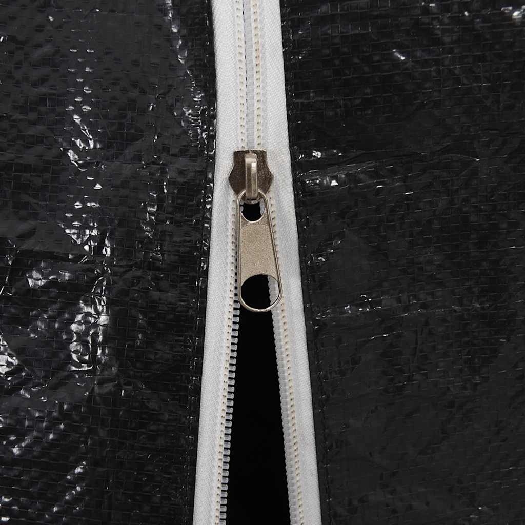 Brennholzregal mit Regenschutz 200x100x200 cm Verzinkter Stahl