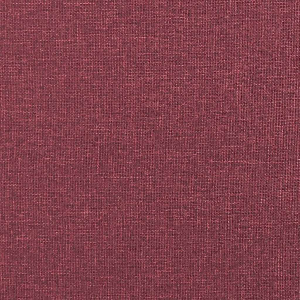 Modulares Sofa Eckmodul mit Kissen Weinrot 100 cm