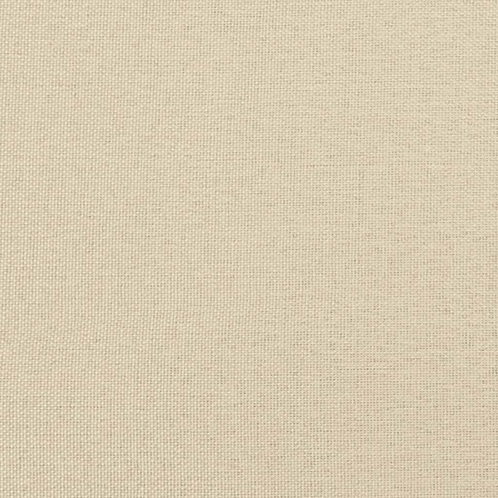 Modulares Sofa Eckmodul mit Kissen Creme 100 cm