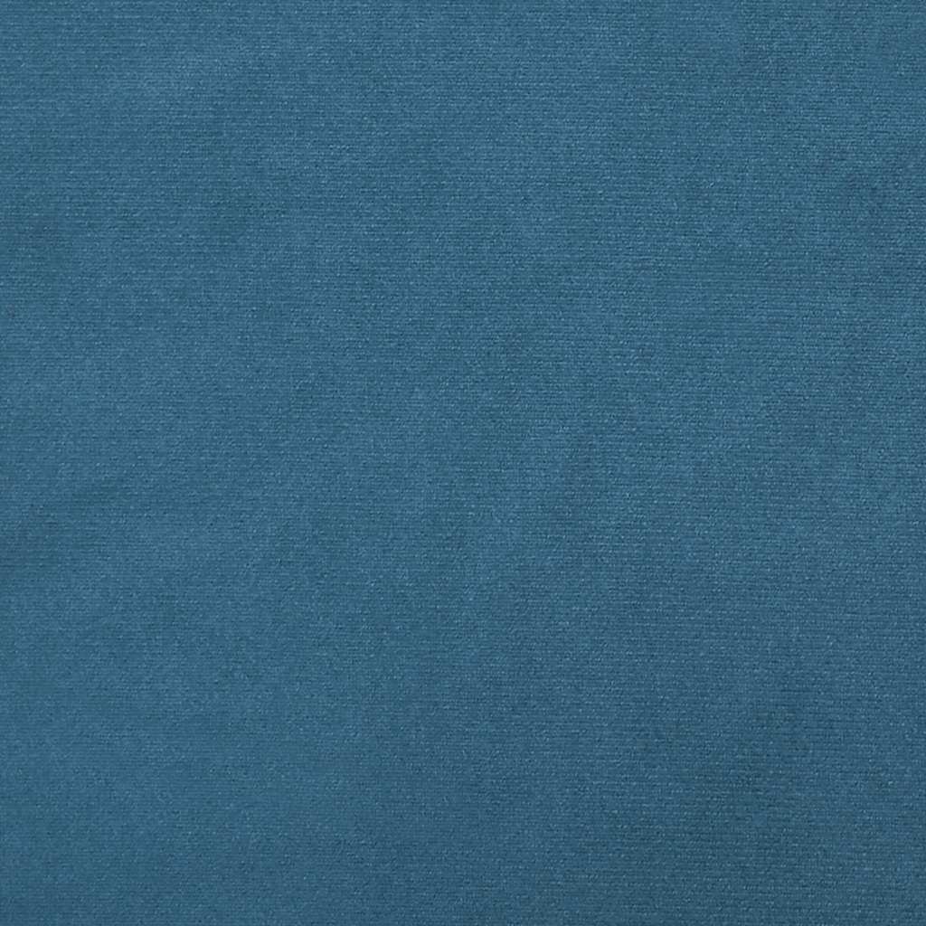 Modulares Sofa Eckmodul mit Kissen Blau 100 cm