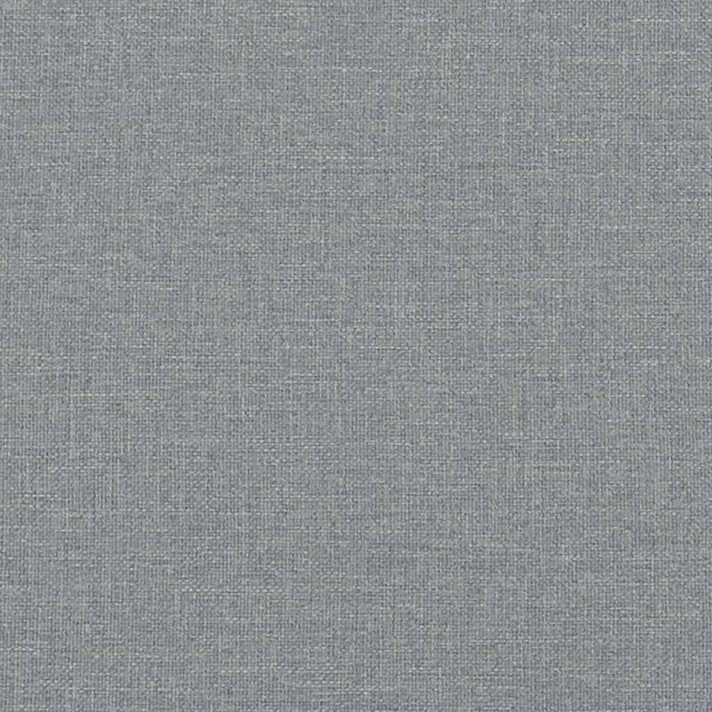 Modulares Sofa-Fußhocker-Modul Hellgrau 100 x 100 x 48 cm