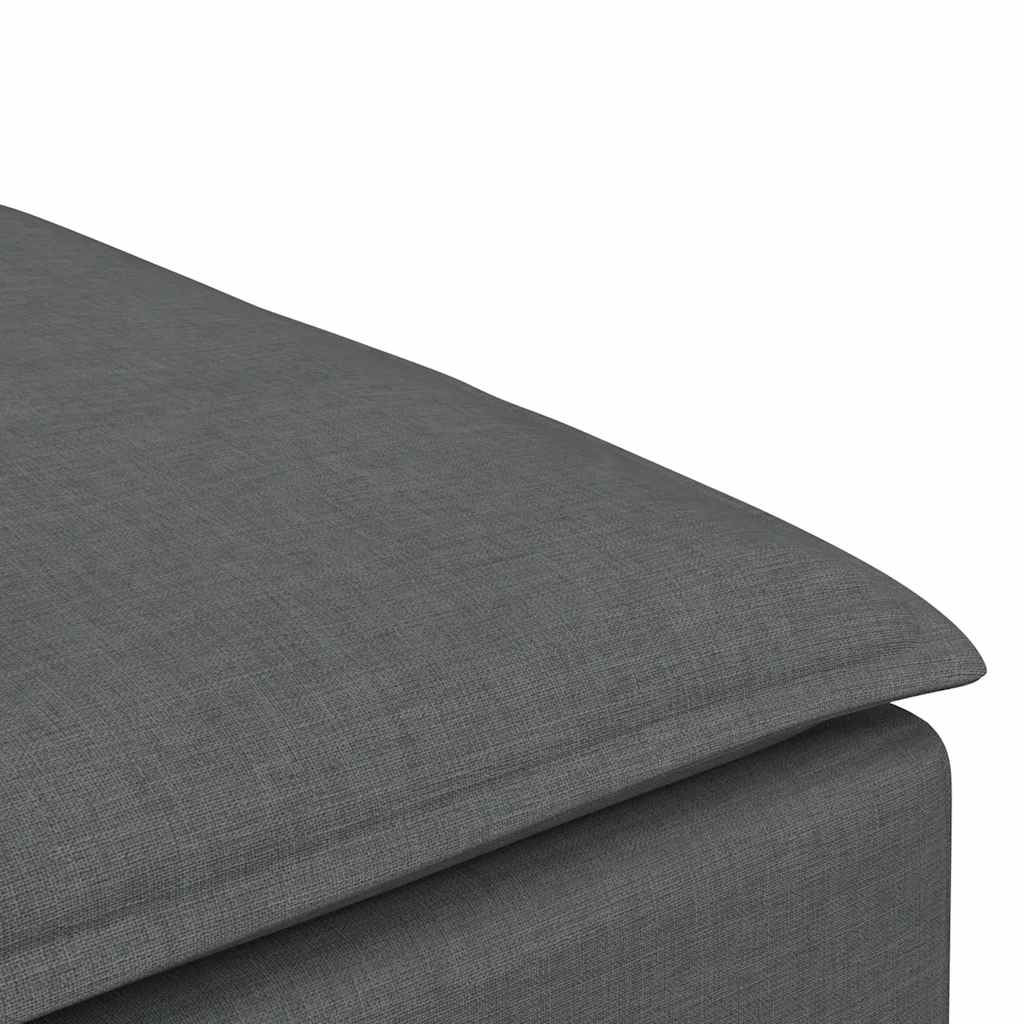 Modulares Sofa-Fußhocker-Modul Dunkelgrau 100 x 100 x 48 cm