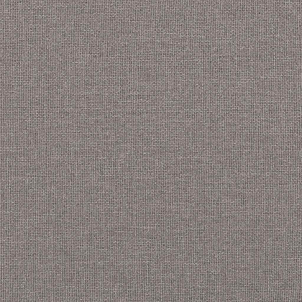 Modulares Sofa-Fußhocker-Modul Taupe 100x100x48 cm