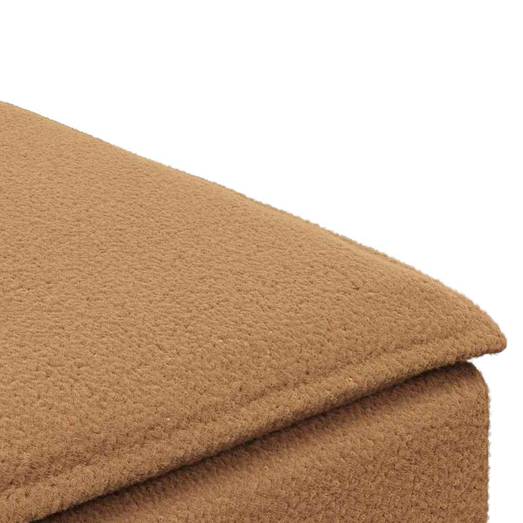 Modulares Sofa Fußhocker-Modul Beige 100x100x48 cm