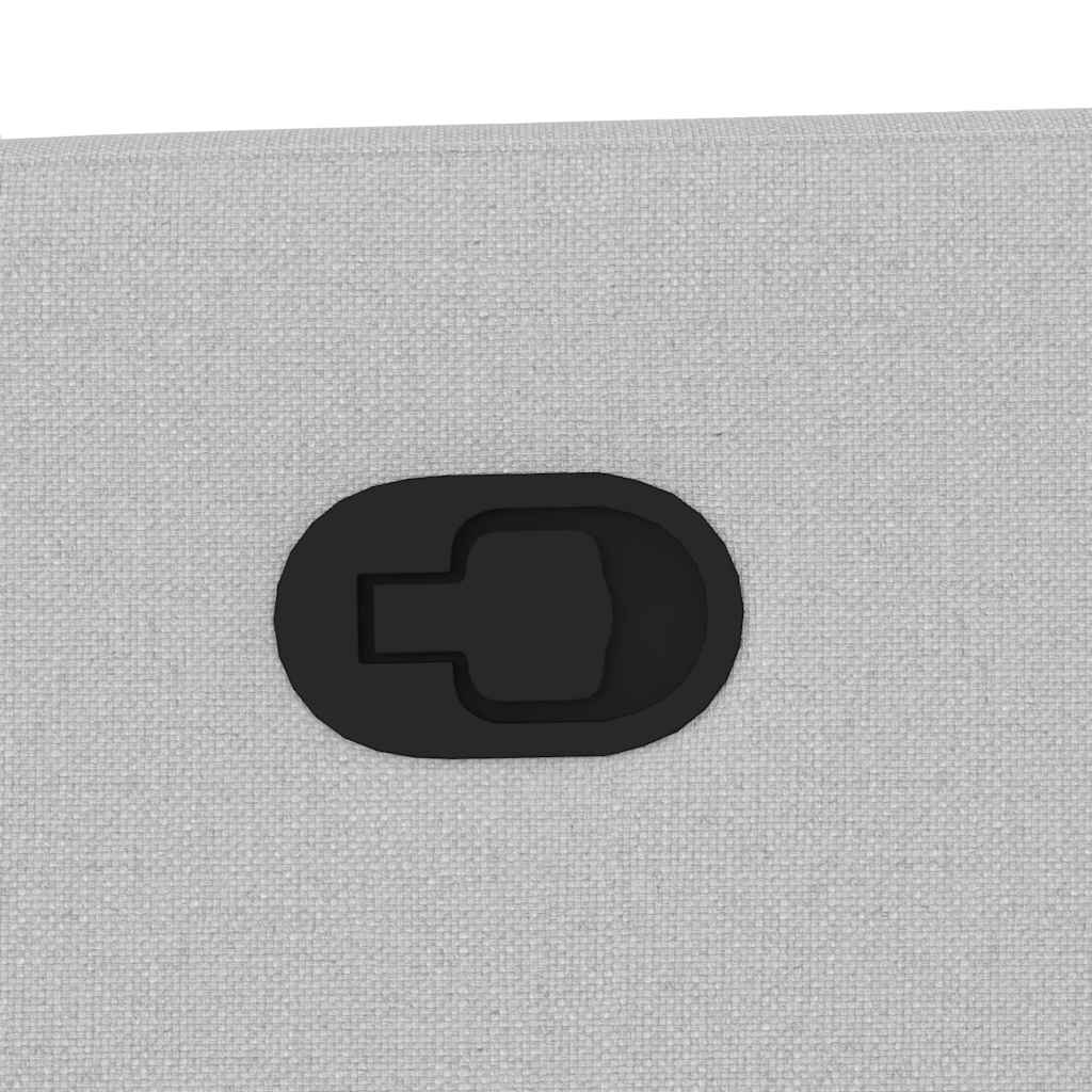 massage chair cloud gray fabric