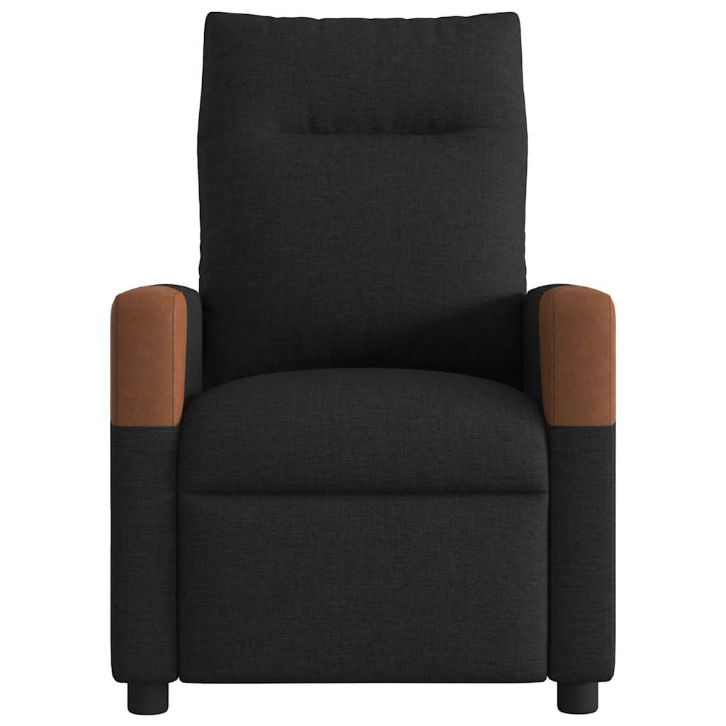 Massage Chair Black Fabric