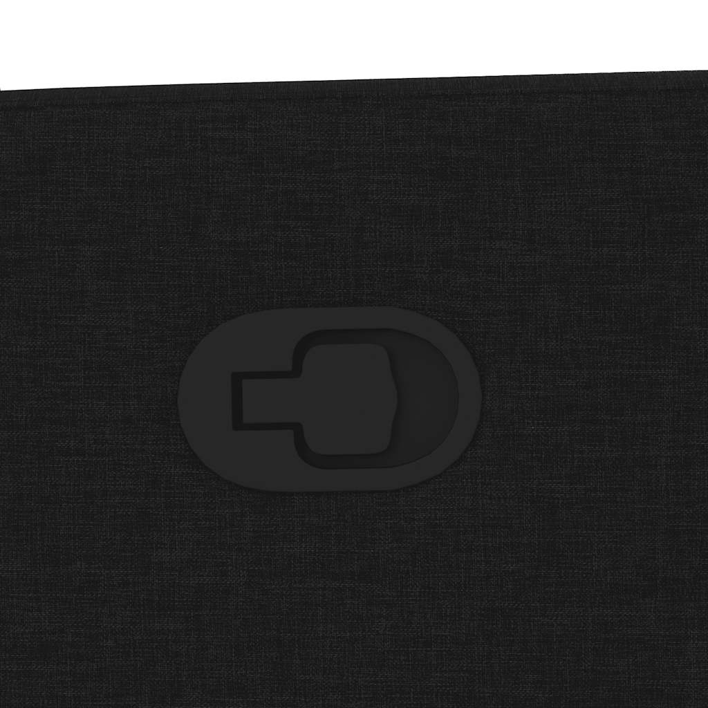 Massage Chair Black Fabric