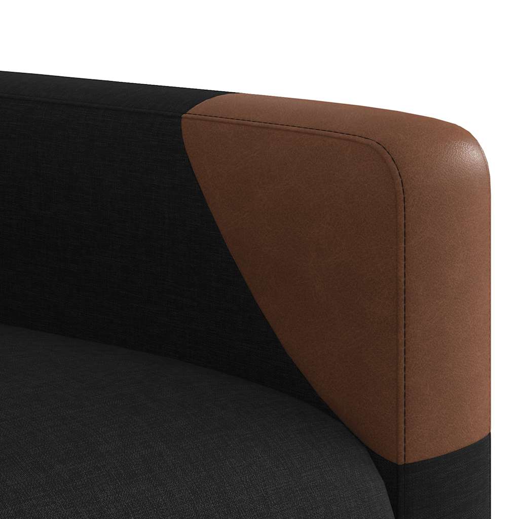 Massage Chair Black Fabric