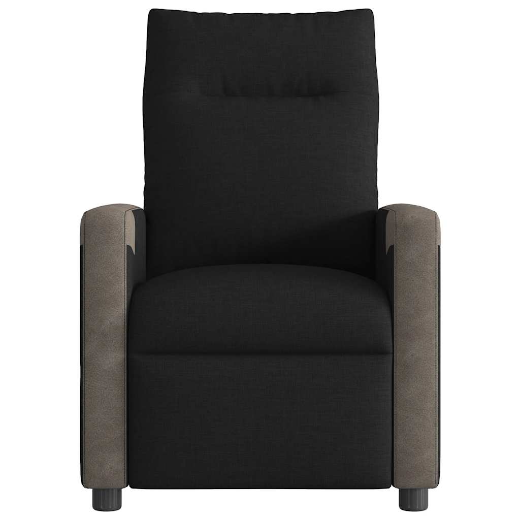 Relaxsessel Schwarz Stoff