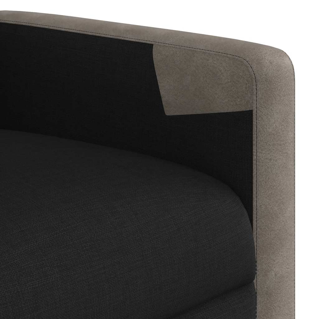 Relaxsessel Schwarz Stoff