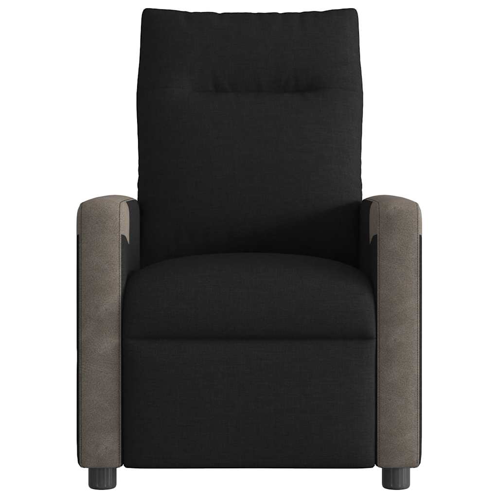 Massage Chair Black Fabric