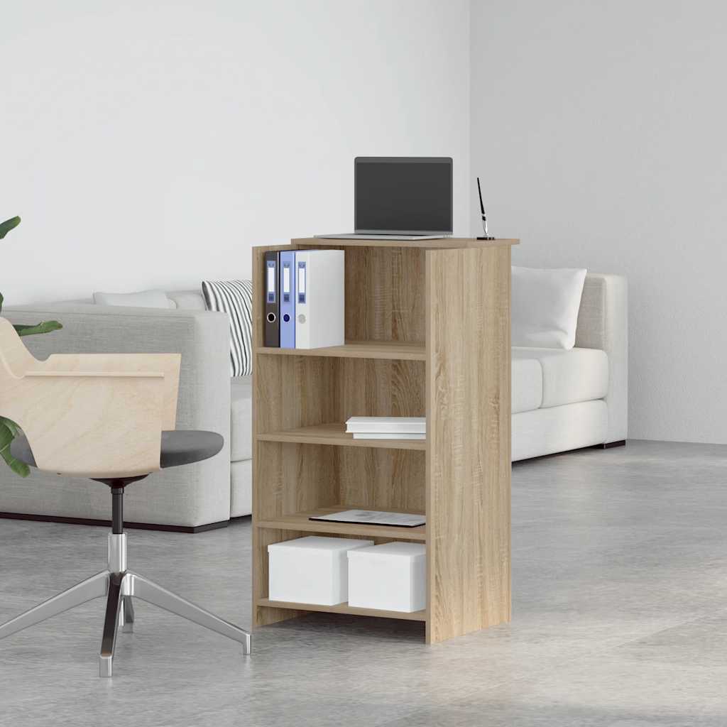 Empfangstheke Sonoma-Eiche 55x50x103,5 cm Holzwerkstoff