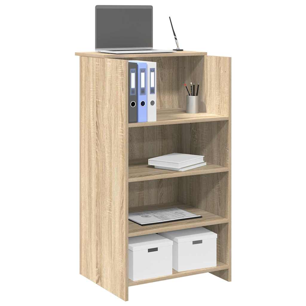 Empfangstheke Sonoma-Eiche 55x50x103,5 cm Holzwerkstoff