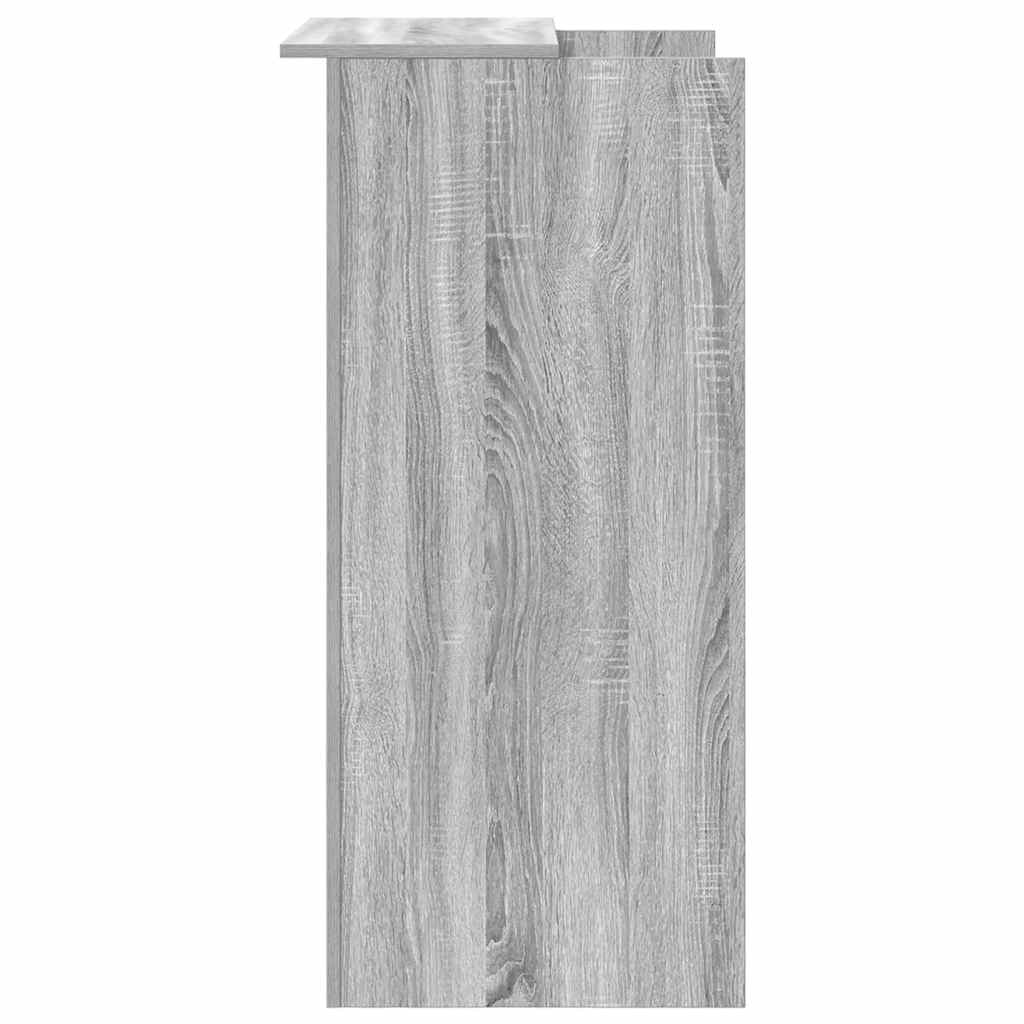 Empfangstheke Grau Sonoma 55x50x103,5 cm Holzwerkstoff
