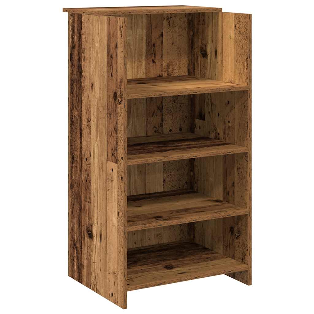 Empfangstheke Altholz-Optik 55x50x103,5 cm Holzwerkstoff